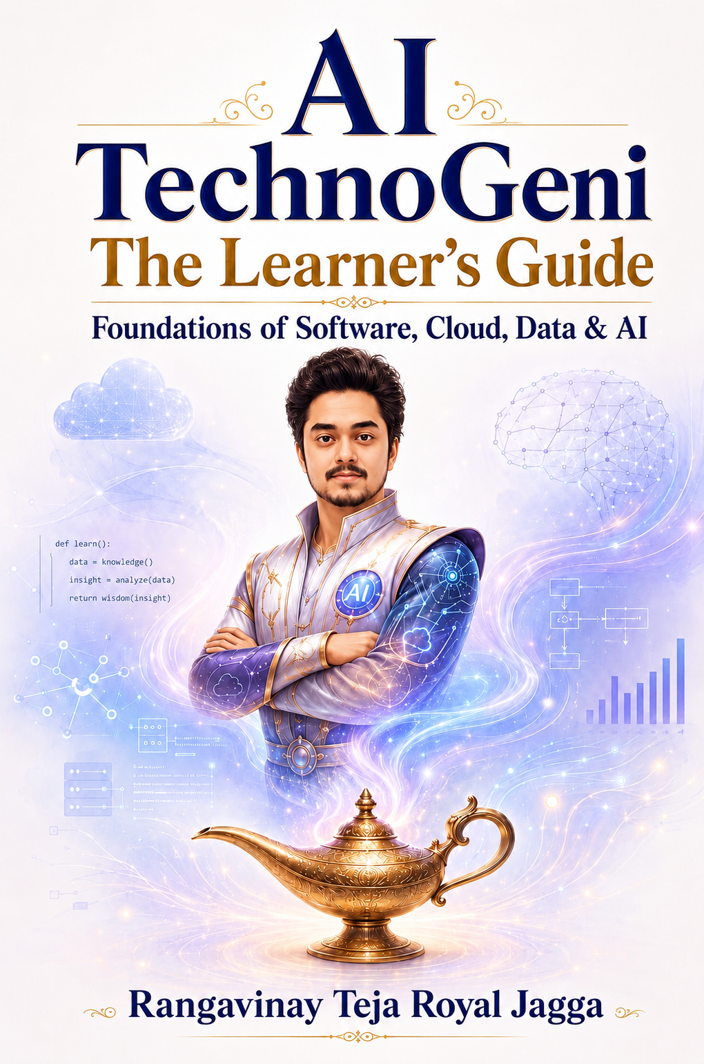 AI TechnoGeni: The Learner's Guide book cover